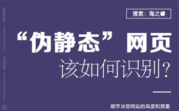 網(wǎng)站建設(shè)之您的網(wǎng)站還是“偽靜態(tài)”嘛？