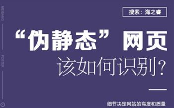網(wǎng)站建設(shè)之您的網(wǎng)站還是“偽靜態(tài)”嘛？